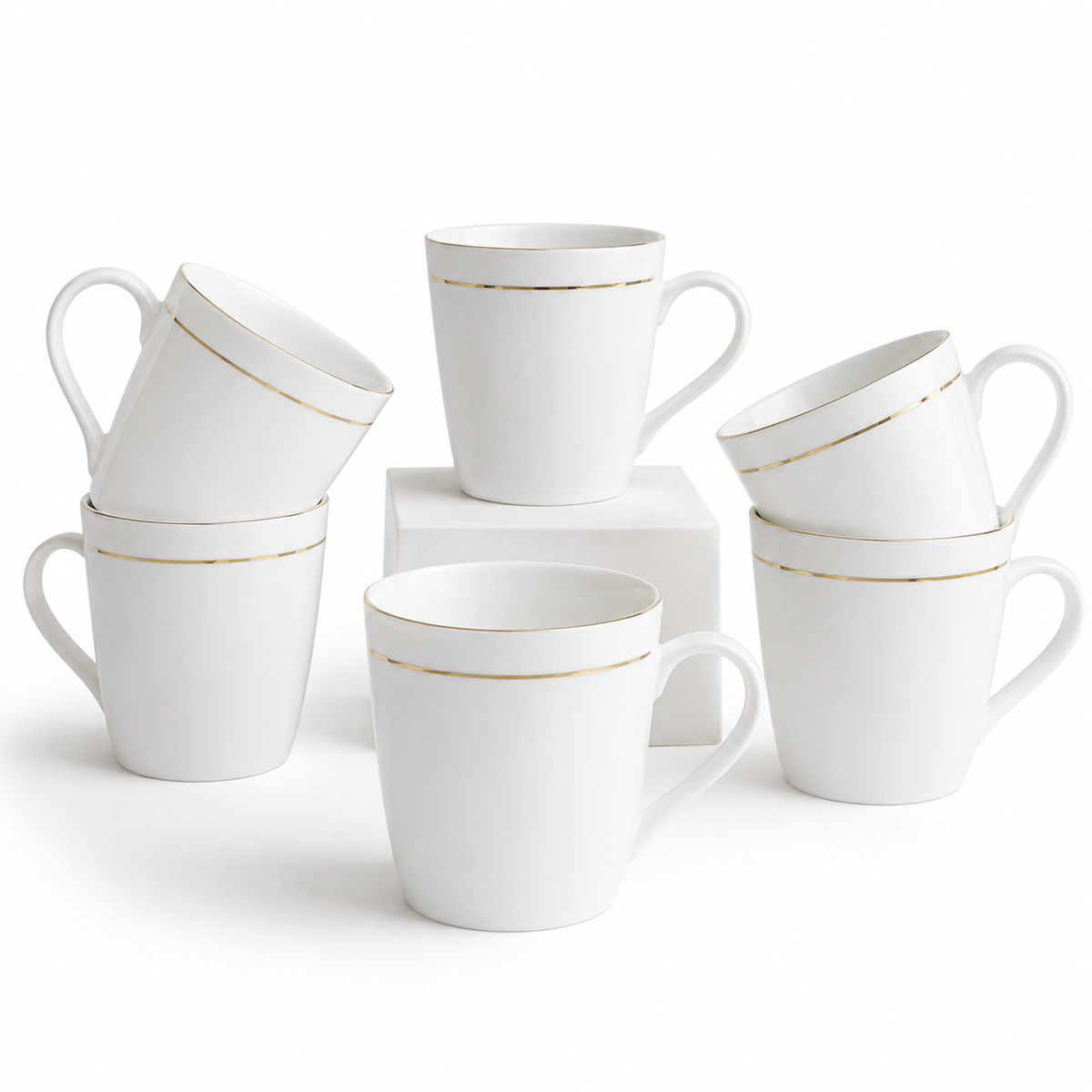 Golden Whisper Mug Set