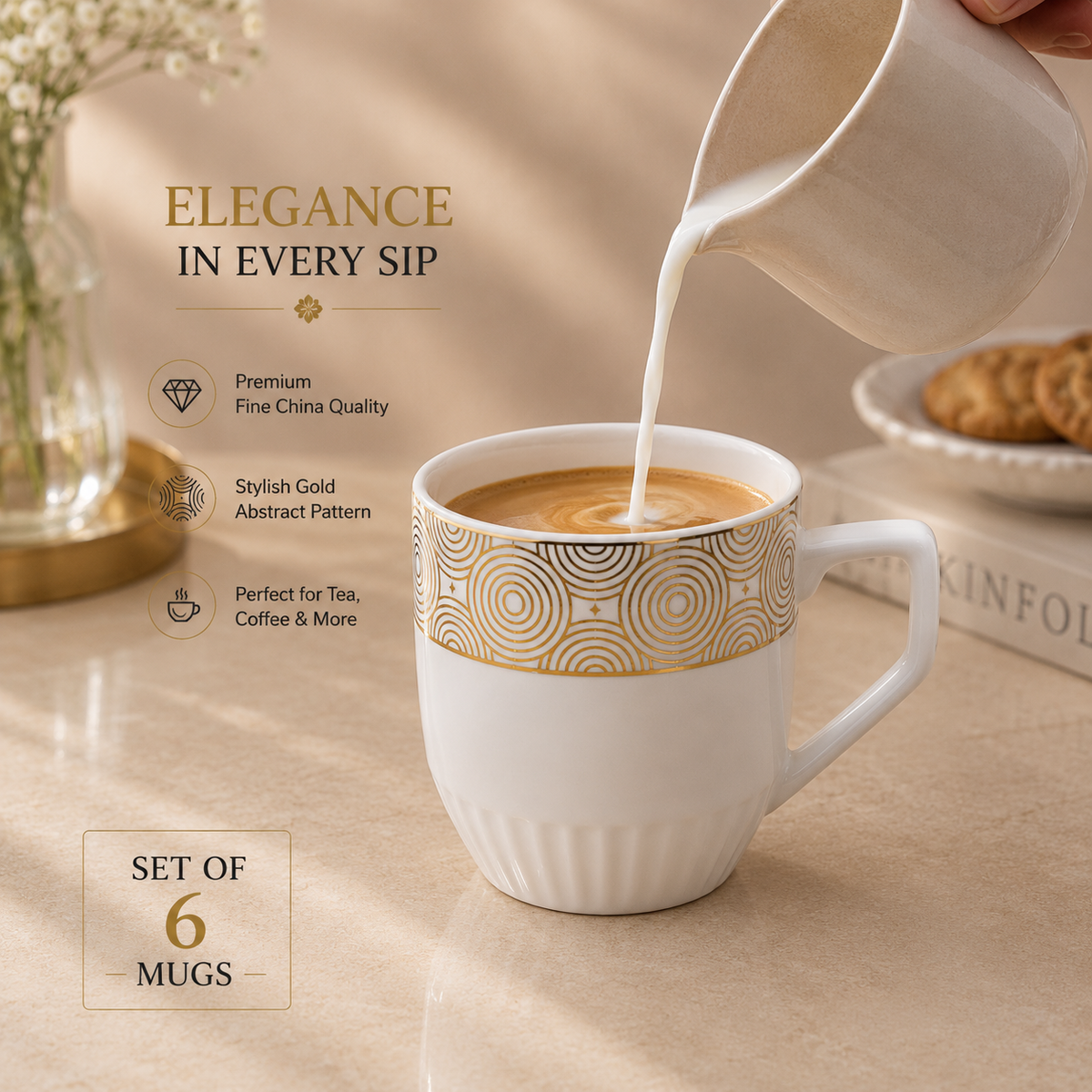 Zen Circle Mug Set