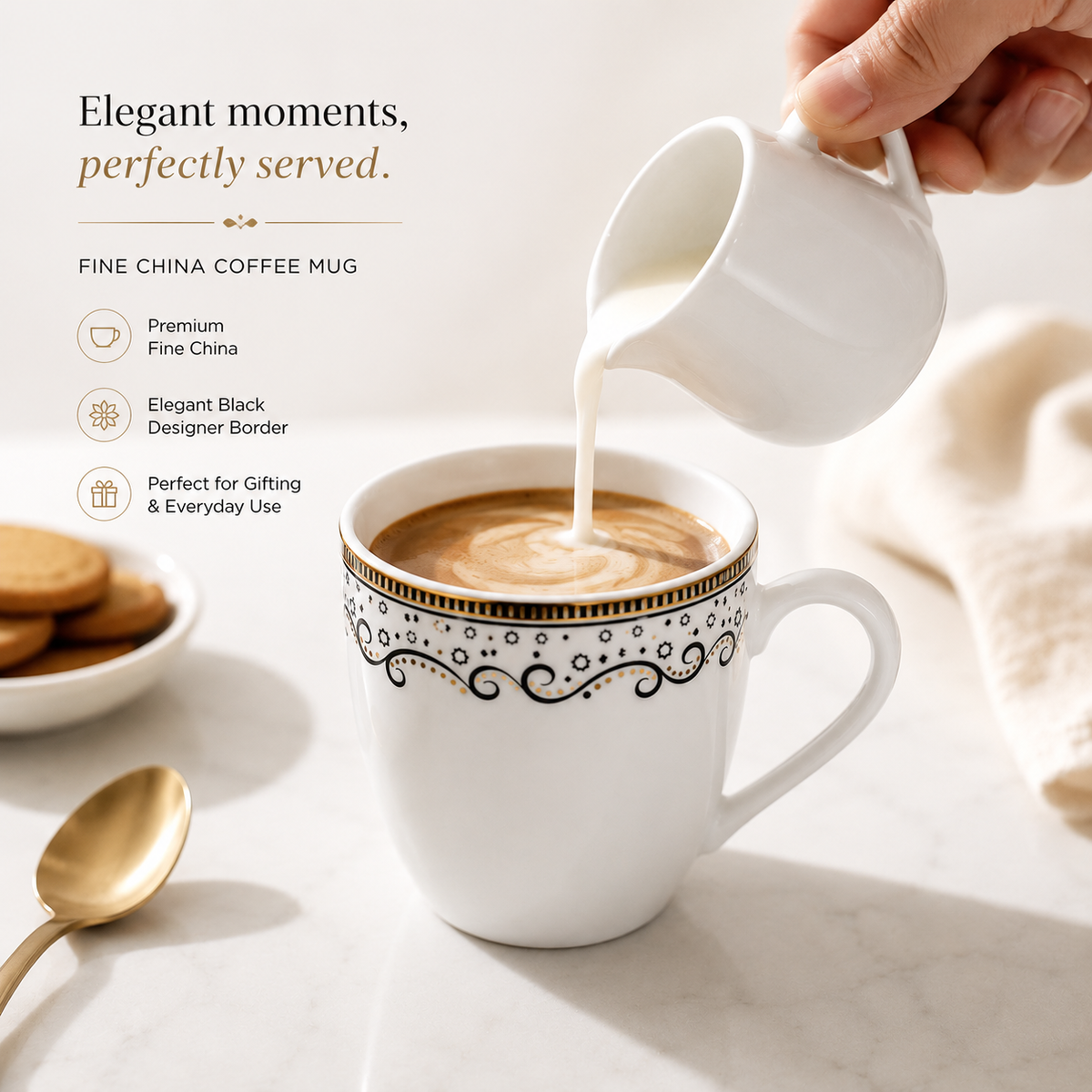 Noir Aurelia Mug Set