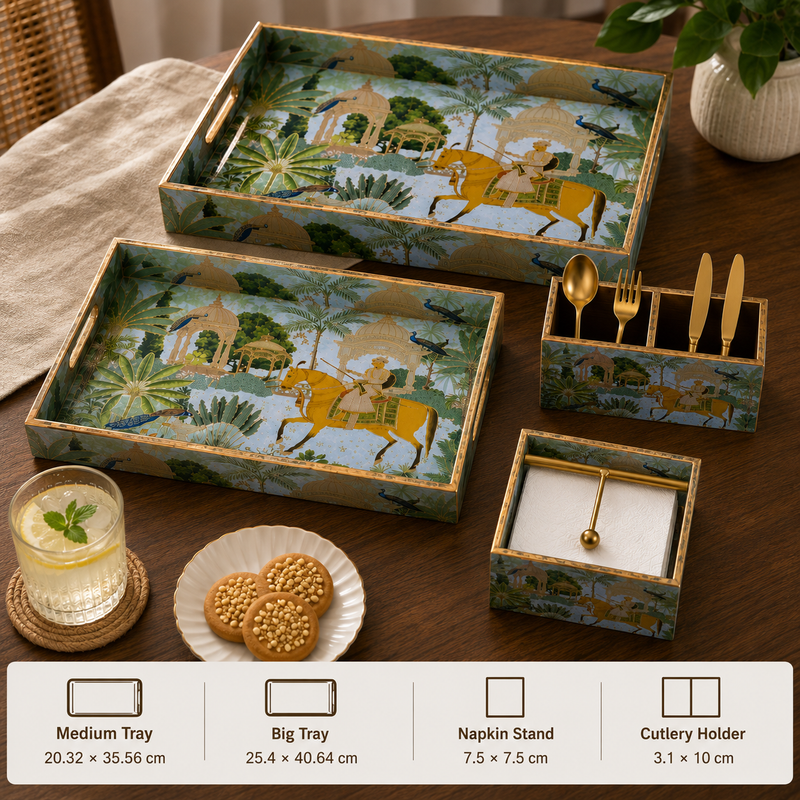 Golden Pavilion Safari Combo 4Pcs Set