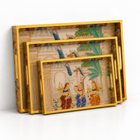 Royale Lotus Palace 3Pcs Tray Set