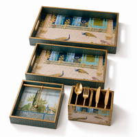 Royal Teal Peacockcombo 4Pcs Set