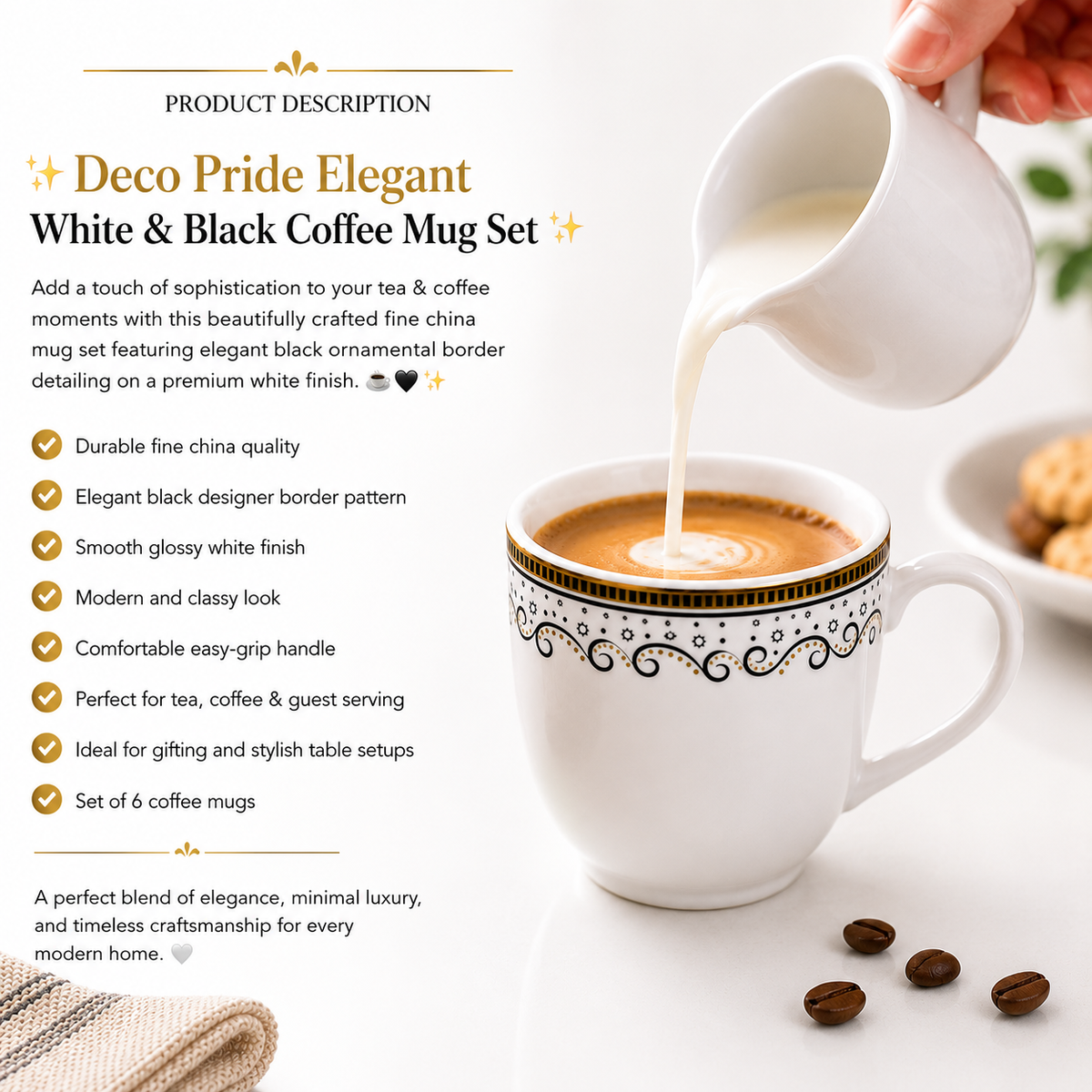 Noir Aurelia Mug Set