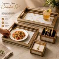 Golden Marble Imperia Combo 4Pcs Set