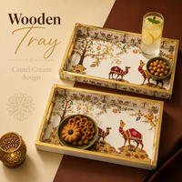 Royal Caravan Heritage  3Pcs Tray Set