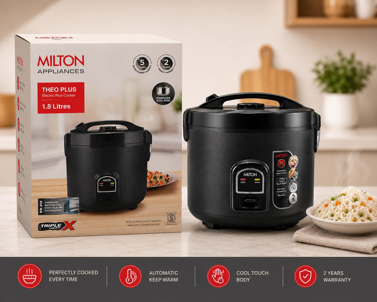 Milton Theo plus electric rice cooker