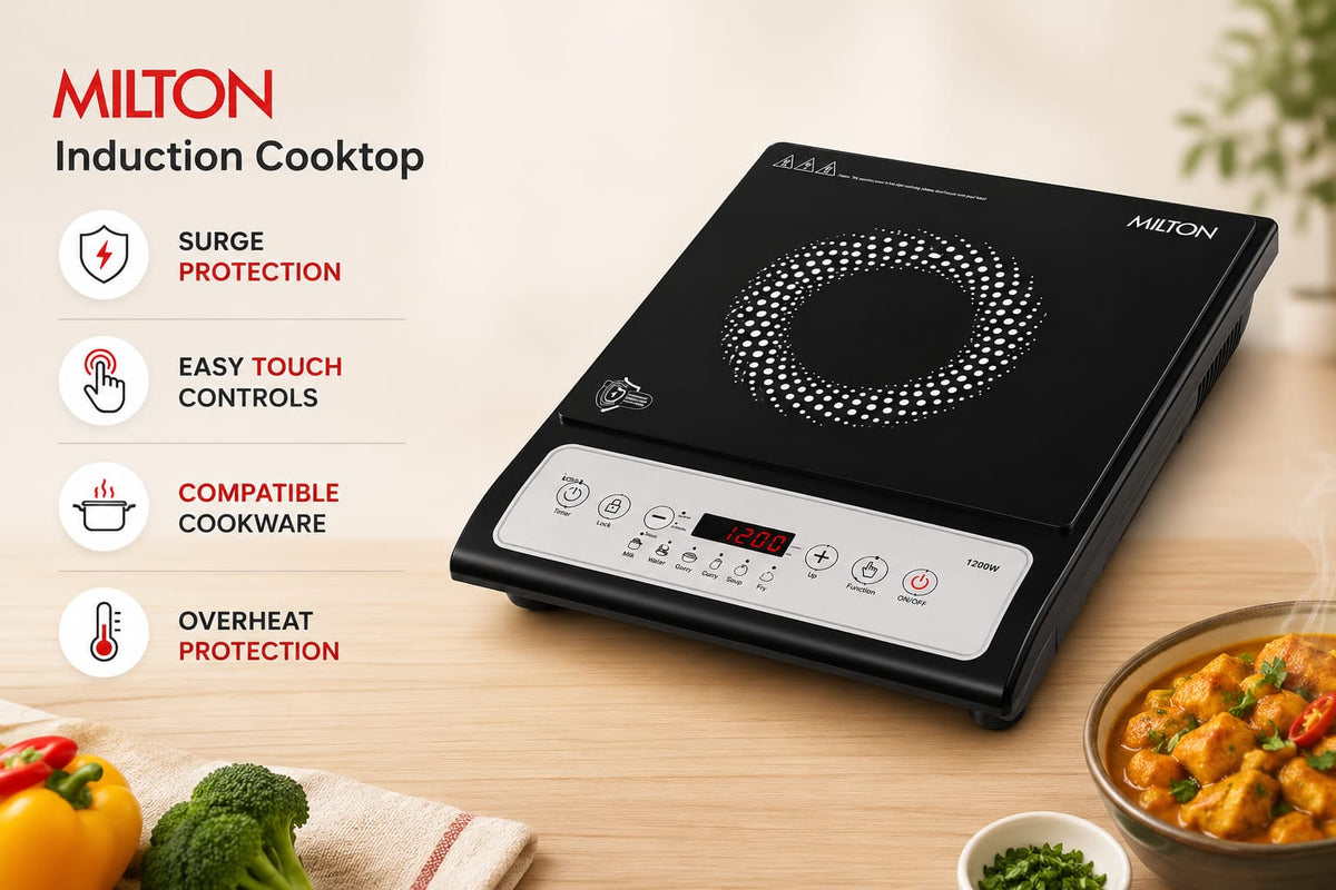 Milton elio x 1200watt Induction