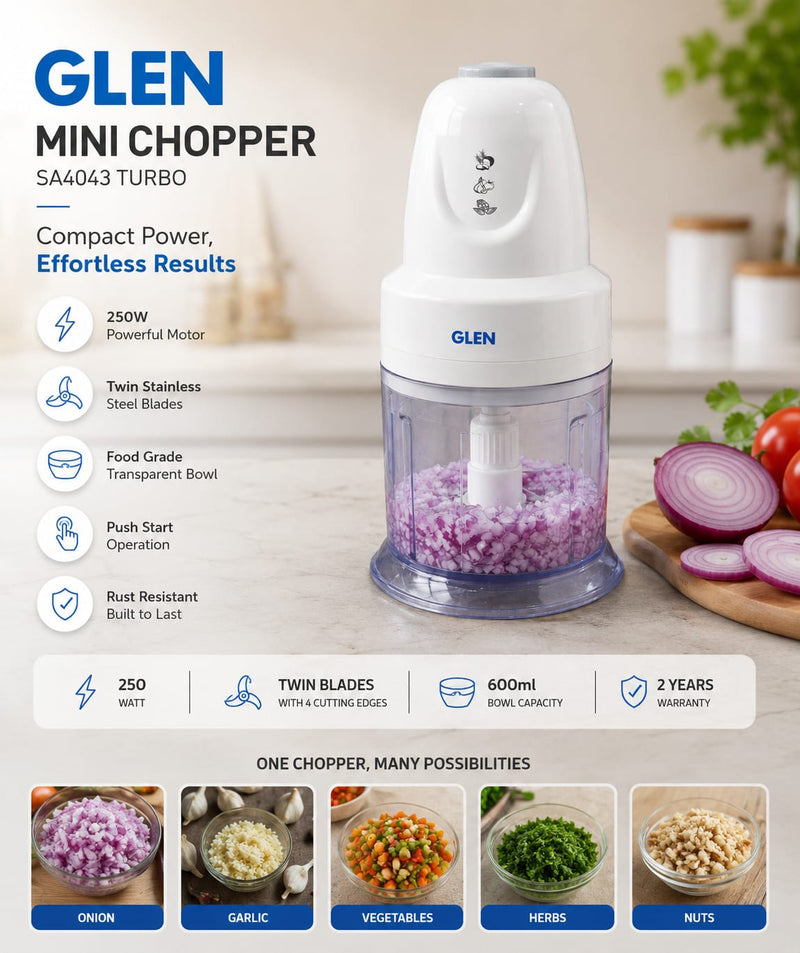 Glen Mini Chopper Sa4043 turbo