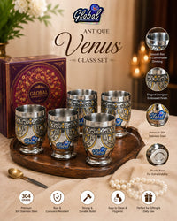 Antique Venus Glass set ( 6pcs )