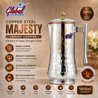 Magesty Stone Copper steel jug - 1800 ml
