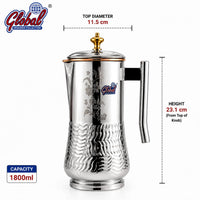 Magesty Leaf Copper steel jug - 1800 ml