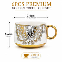 Gold Orka mug set