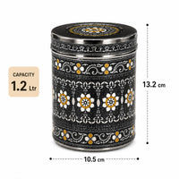 1.2Ltr Full antique storage box
