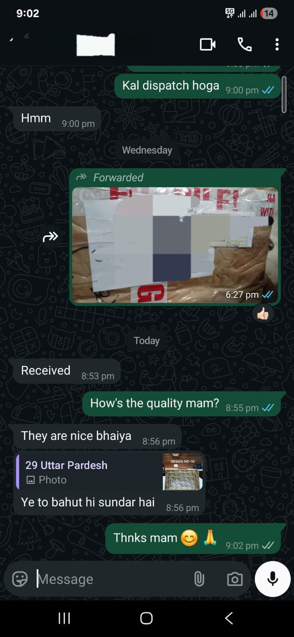 Customer testimonial