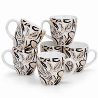Botanica Mug Set - pink printed