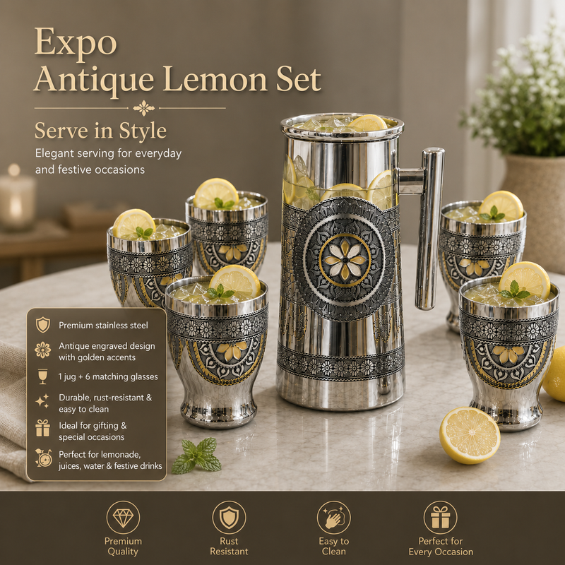Shahi Mandala Lemon Set