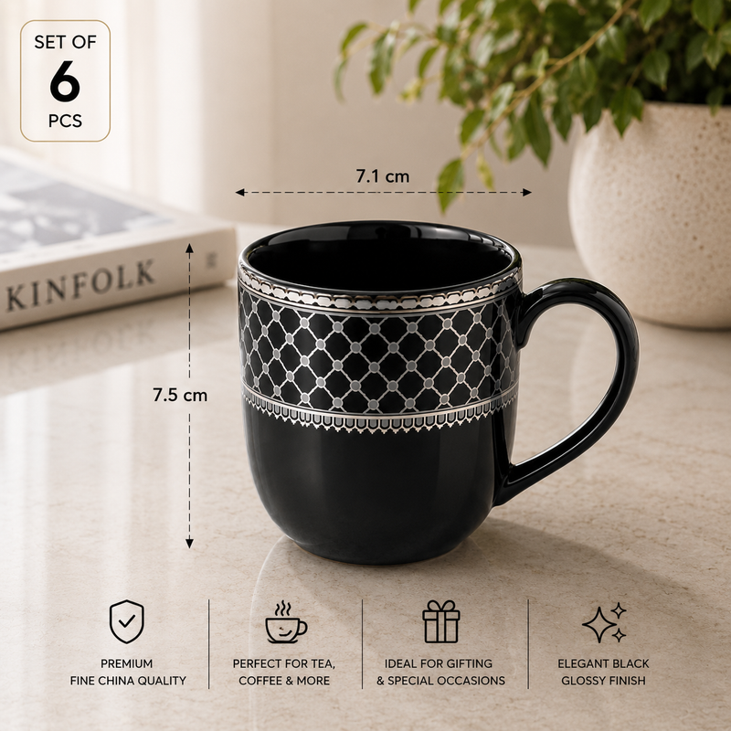Noir Luxe Mug Set