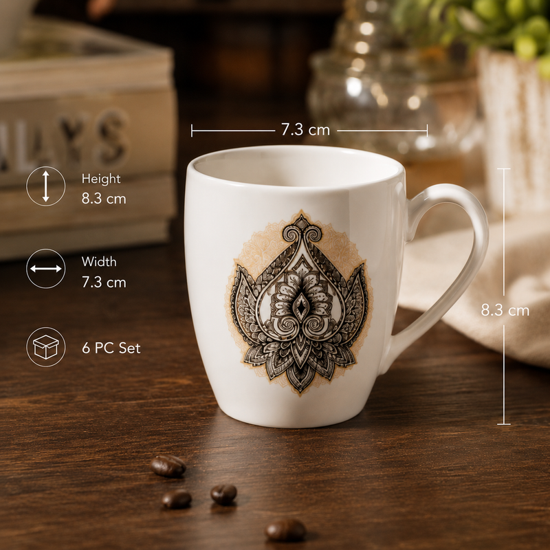 Regal Crest Mug Set