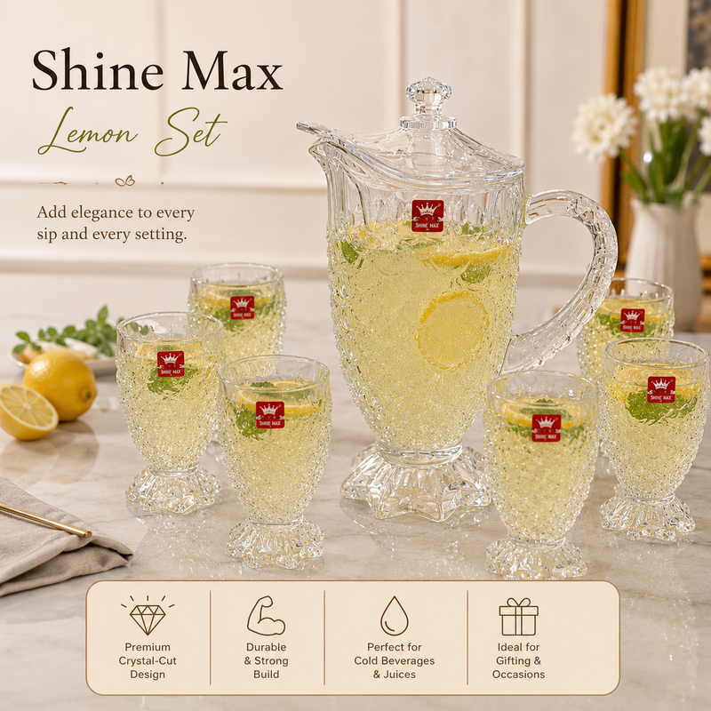 Crystal Pearl Lemon Set