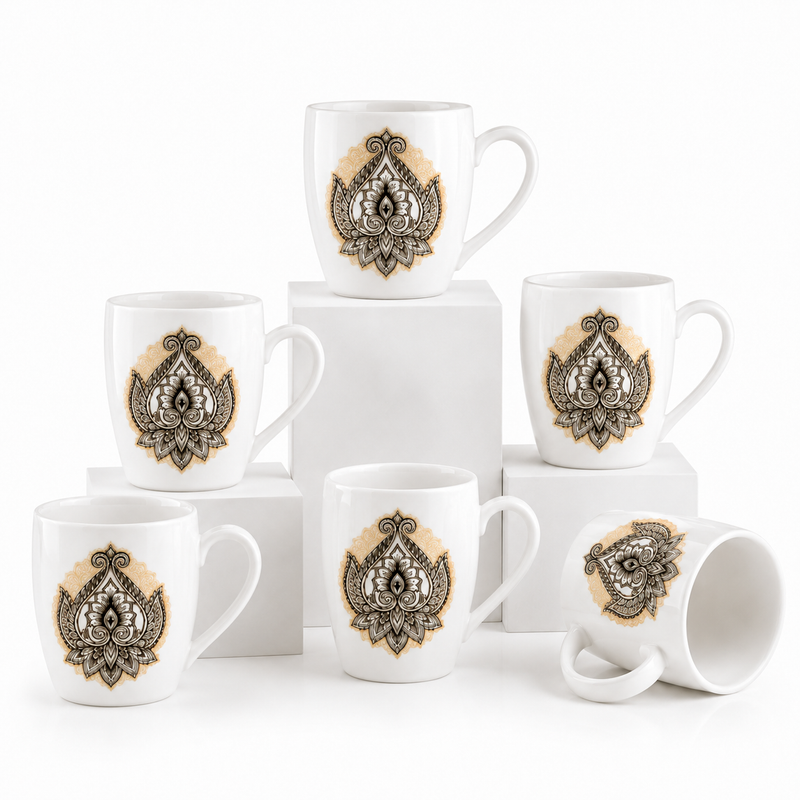 Regal Crest Mug Set
