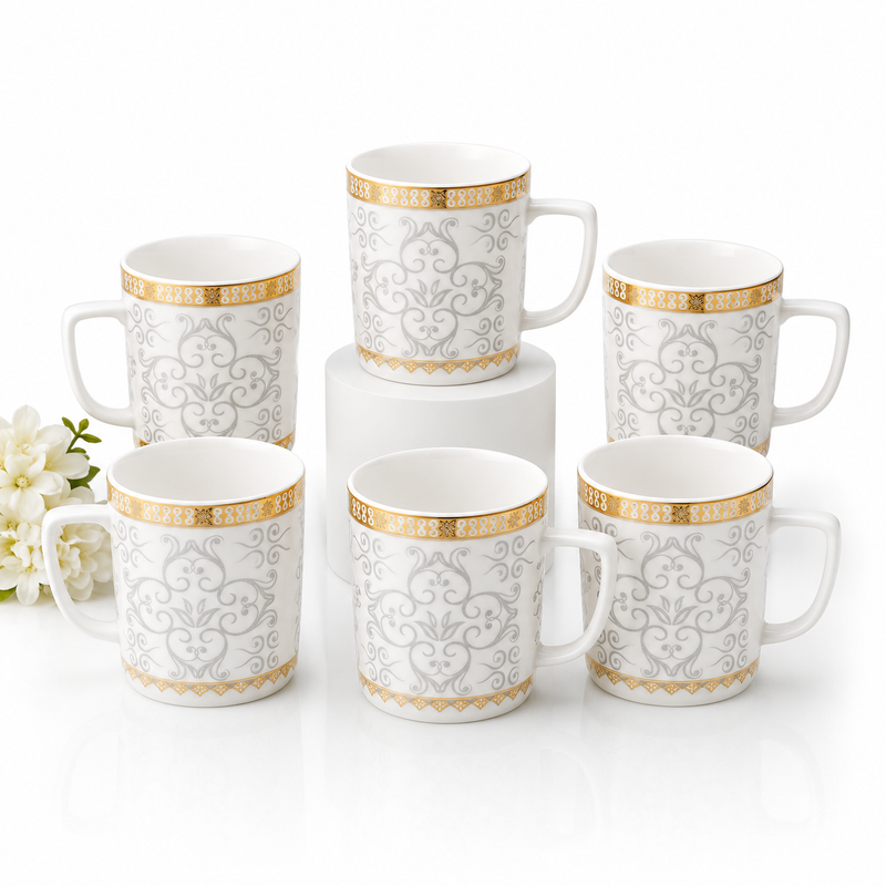 Royal Lace Mug Set