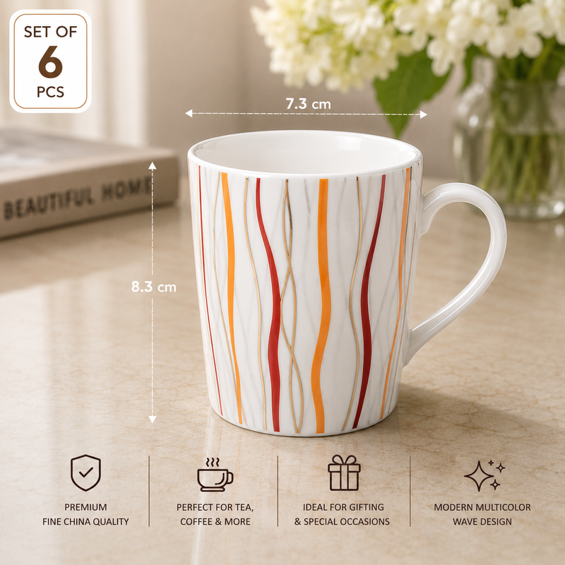 Saffron Stream Mug set