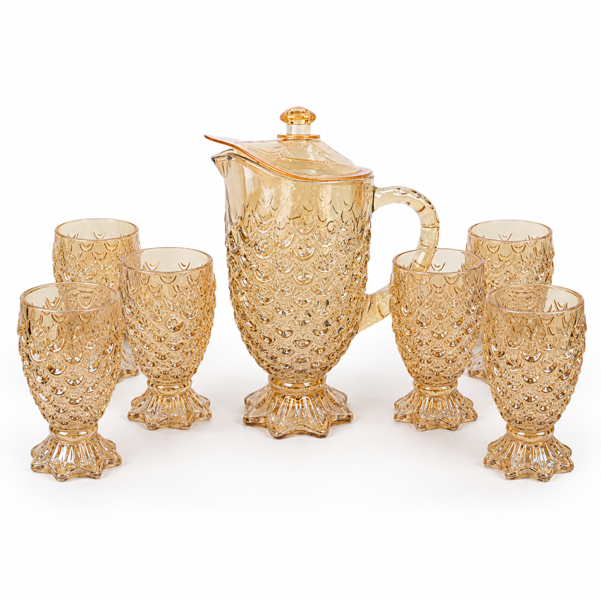Luxury Golden Crystal Lemon SetT