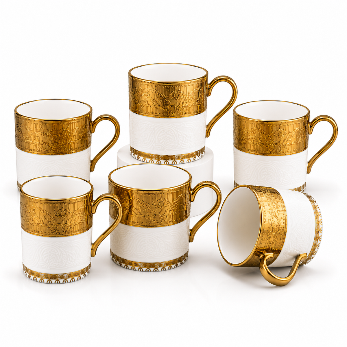 Golden Majesty Mug Set