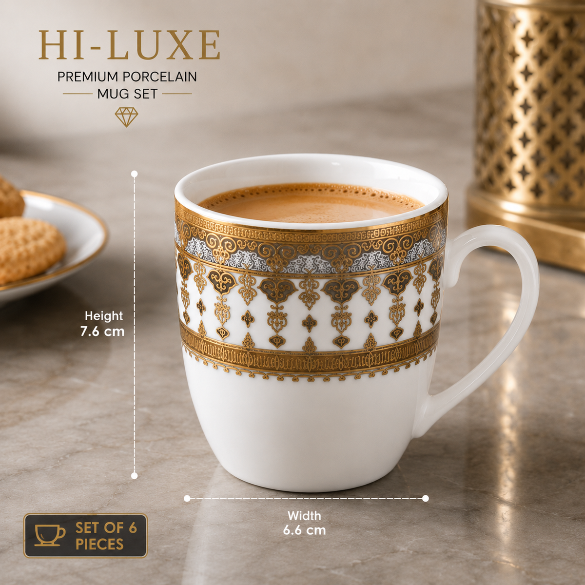 Imperial Gold Mug Set
