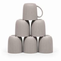Ceramic Mug 210 ml - matte grey