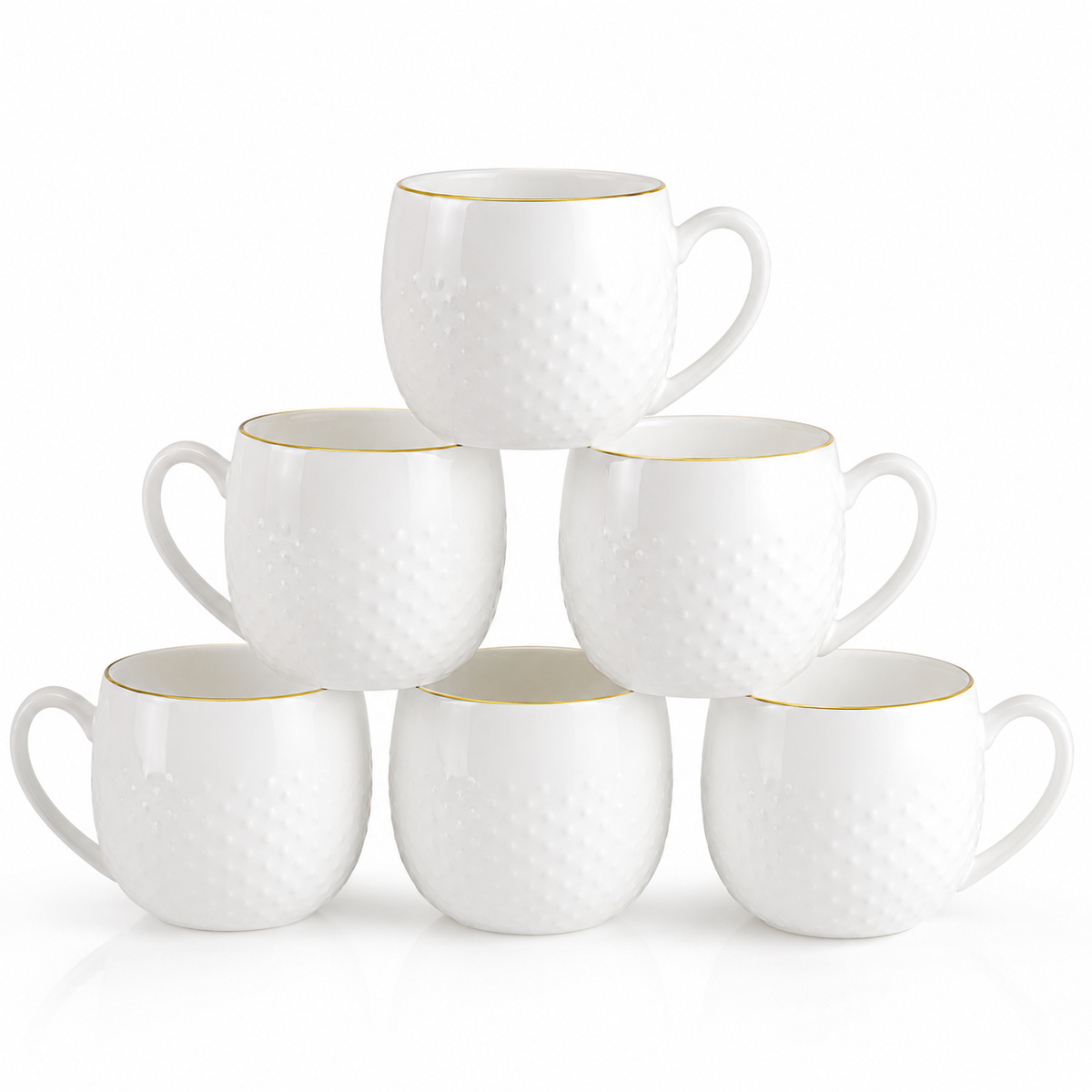 Golden Pearl Mug Set