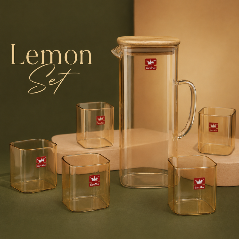 Premium Amber Plastic Lemon Set